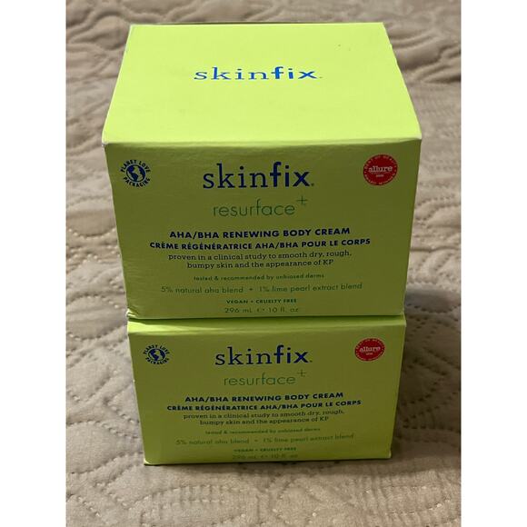 (2) SkinFix Resurface AHA/BHA Renewing Body Cream Vegan - Picture 1 of 5